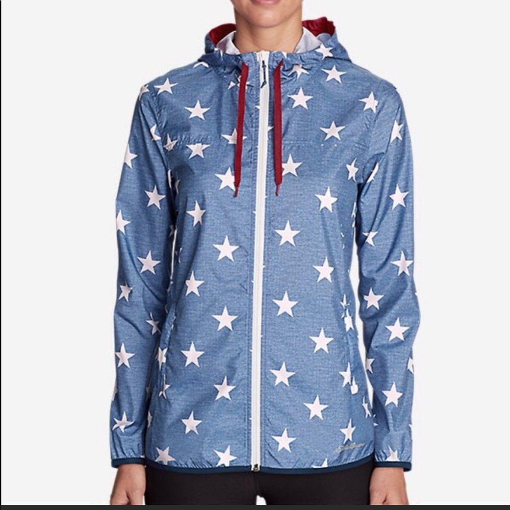 EDDIE BAUER Star Print Momentum
Light Jacket